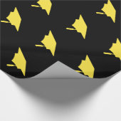 Mortarboard Graduation Cap Cadeaupapier (Hoek)