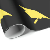 Mortarboard Graduation Cap Cadeaupapier (Rol Hoek)