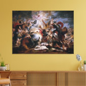 Morte di Decio Mure (Bozzetto) van Peter Paul Rube Canvas Afdruk (Insitu (Woonkamer))