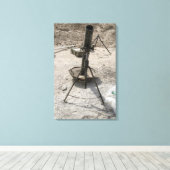 Morteerbuizen Canvas Afdruk (Insitu (Houten vloer))