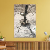 Morteerbuizen Canvas Afdruk (Insitu (Woonkamer))