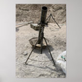 Morteerbuizen Poster (Voorkant)