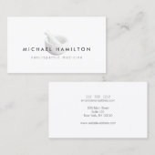 Mortel en Pestle Logo voor natuurgenezers, genezer Visitekaartje (Voorkant / Achterkant)