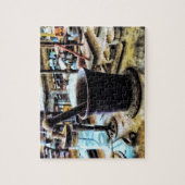 Mortel en stamper in chemisch lab legpuzzel (Verticaal)