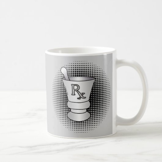 Mortel en Stamper Koffiemok (Rechts)