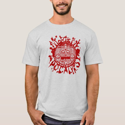 Mortem Apocalypsi Insignia Shirt (rood) (Voorkant)