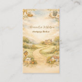 Mortgage Broker Professional Branding Visitekaartje (Voorkant)