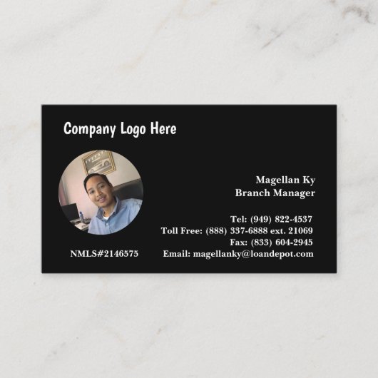 Mortgage / Real Estate Business Cards Visitekaartje (Voorkant)
