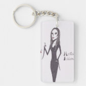 Morticia Addams Sleutelhanger (Voorkant)