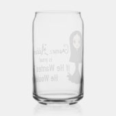 Morticia als hij een blikje wilde glas (Achterkant)