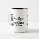 Morticia als hij wil Mokken (Voorkant links)