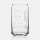 Morticia Niet alle Mannen kunnen Blikvorm Glas (Achterkant)