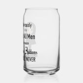 Morticia Niet alle Mannen kunnen Blikvorm Glas (Links)