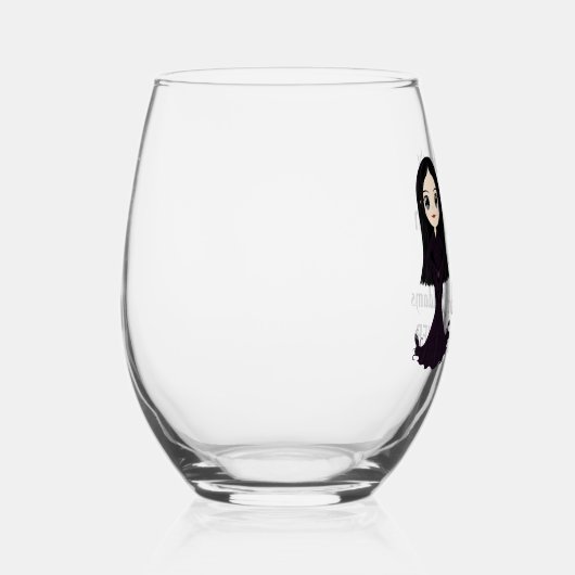Morticia Niet alle Mannen Wijnglas Wijnglas Zonder Voet (Rechts)