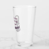 Morticia Obsessed Glass Glas (Links)