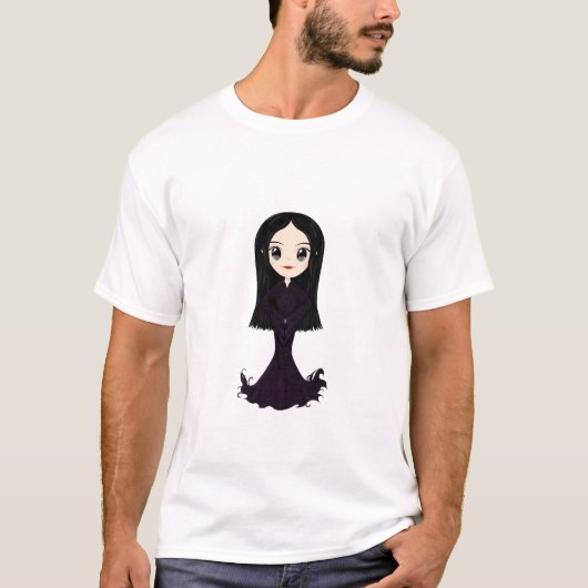 Morticia-Shirt T-shirt (Voorkant)