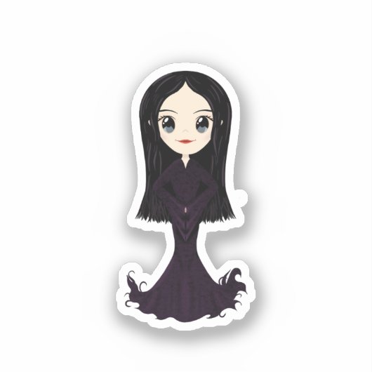 Morticia Sticker (Voorkant)