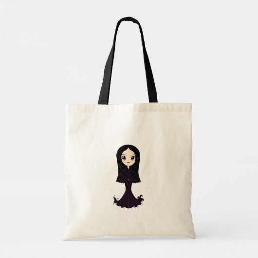 Morticia-Tas Tote Bag (Achterkant)