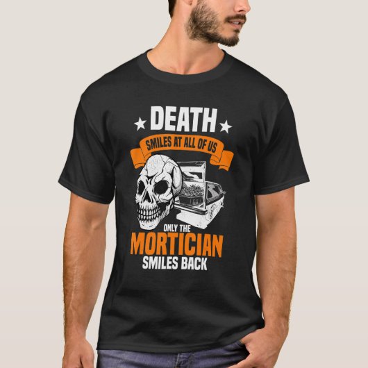 Mortician Funeral Director Undertaker Mortuary Sku T-shirt (Voorkant)