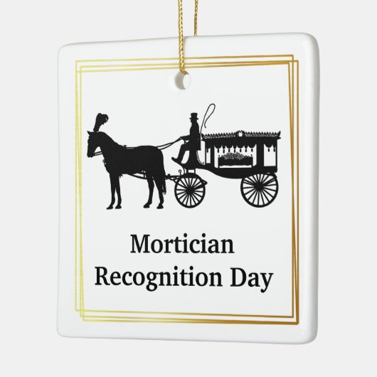Mortician Recognition Day Ornament (Links)