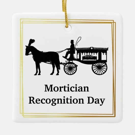 Mortician Recognition Day Ornament (Voorkant)
