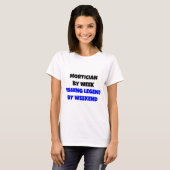 Mortician van Week Gevist Legend van Weekend T-shirt (Voorkant volledig)