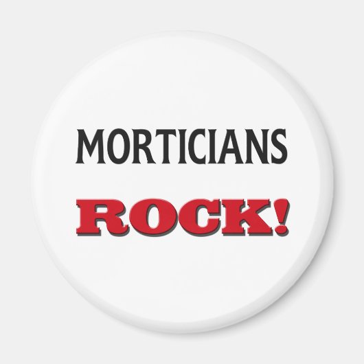 Morticians Rock Magneet (Voorkant)
