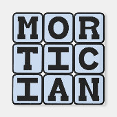Morticius, Funeral Director Magneet (Voorkant)