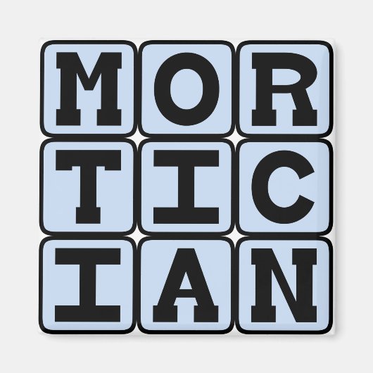 Morticius, Funeral Director Magneet (Voorkant)