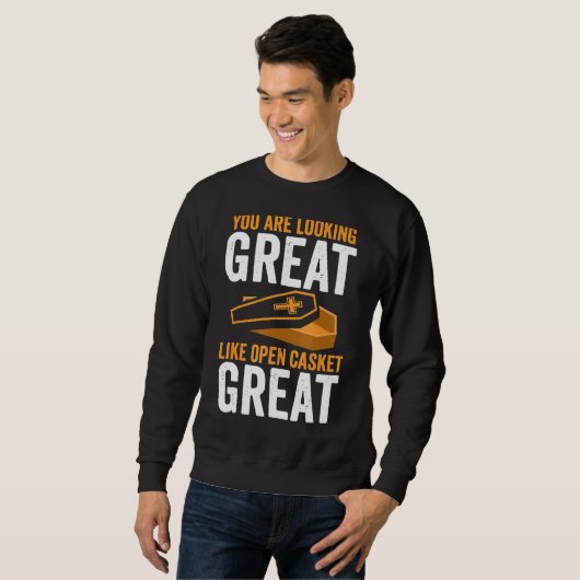 Morticius je ziet er geweldig uit als een open kis trui (Voorkant volledig)