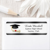 Mortier, diploma Afstuderen retouradres Label (Insitu)