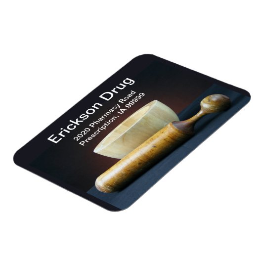 Mortier en stamper magneet (Linkerzijde)