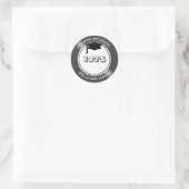 Mortier, klassenreünie elk jaar Sticker (Tas)