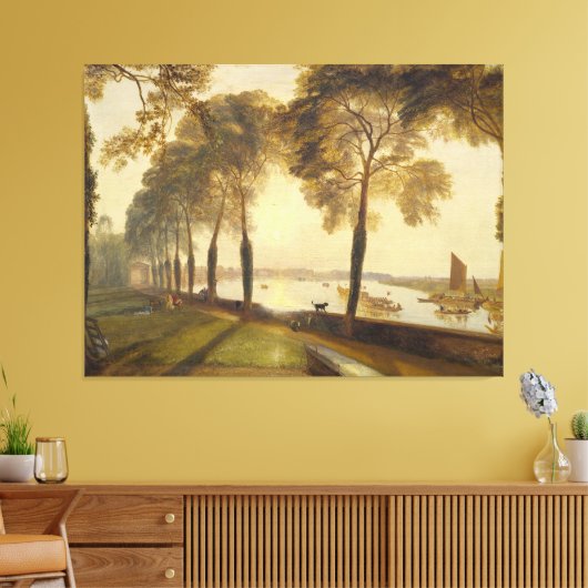 Mortlake Terrace Canvas Afdruk (Insitu (Woonkamer))