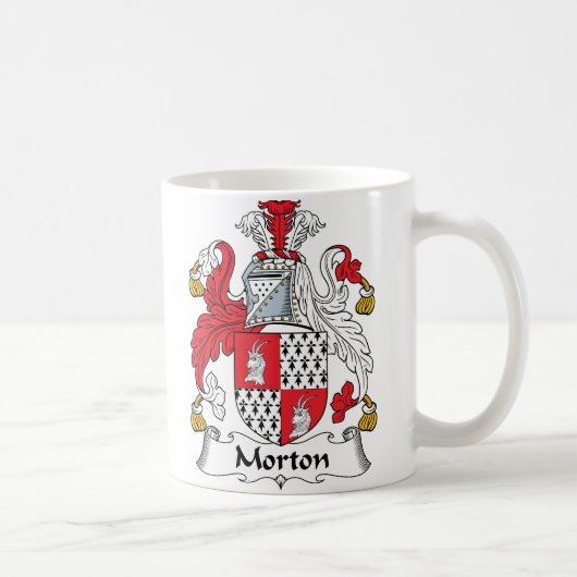 Morton Family Crest Koffiemok (Rechts)