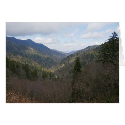 Morton Overlook at Great Smoky Mountains (Voorkant Horizontaal)