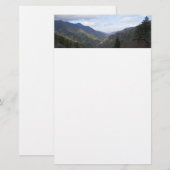 Morton Overlook at Great Smoky Mountains Briefpapier (Voorkant / Achterkant)