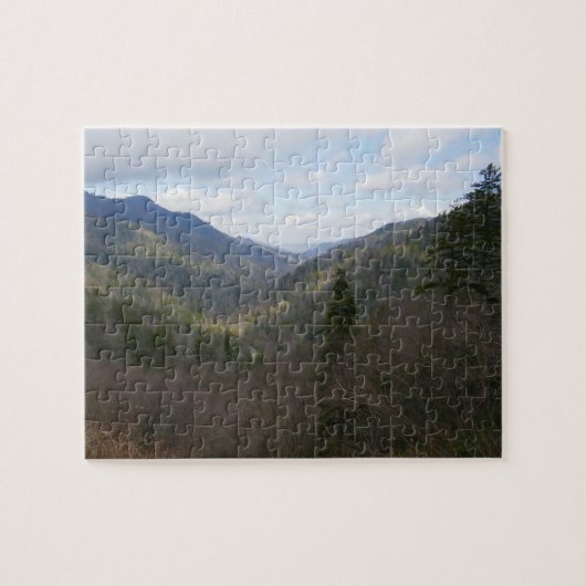 Morton Overlook at Great Smoky Mountains Legpuzzel (Horizontaal)