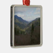Morton Overlook at Great Smoky Mountains Metalen Ornament (Rechts)