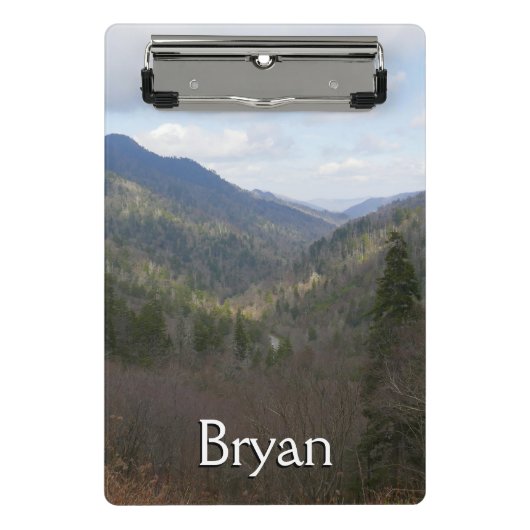 Morton Overlook at Great Smoky Mountains Mini Klembord (Voorkant)