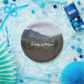 Morton Overlook at Great Smoky Mountains Papieren Bordje (Feest)