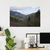 Morton Overlook at Great Smoky Mountains Poster (Thuiskantoor)
