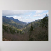 Morton Overlook at Great Smoky Mountains Poster (Voorkant)