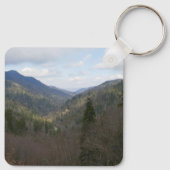 Morton Overlook at Great Smoky Mountains Sleutelhanger (Achterkant)