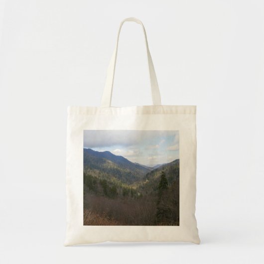 Morton Overlook at Great Smoky Mountains Tote Bag (Voorkant)
