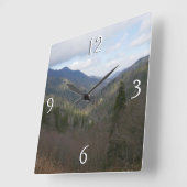 Morton Overlook at Great Smoky Mountains Vierkante Klok (Hoek)