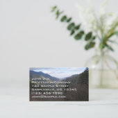 Morton Overlook at Great Smoky Mountains Visitekaartje (Staand voorkant)