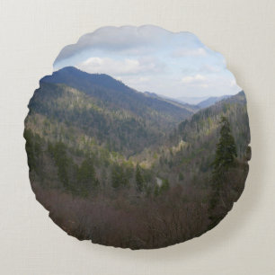 Morton Overlook in Great Smoky Mountains Rond Kussen
