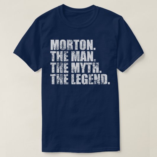 MortonMorton Achternaam Morton achternaam Morton S T-shirt (Design voorkant)