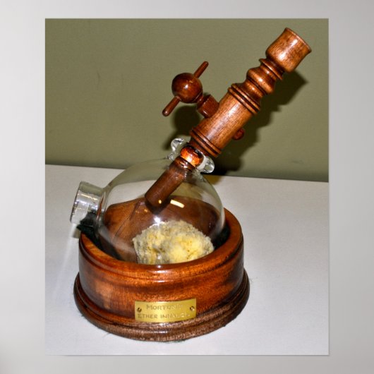 Morton's Ether Inhaler Poster (Voorkant)